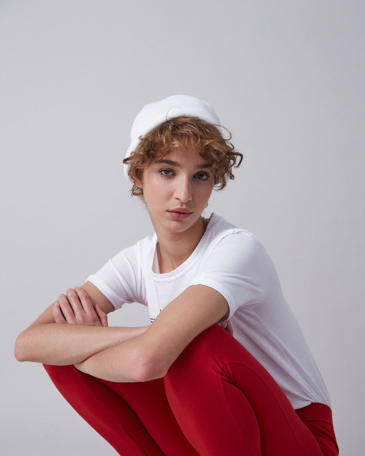 Pantalón legging Reese BlusteIn de Desiderata en color rojo — imagen 7