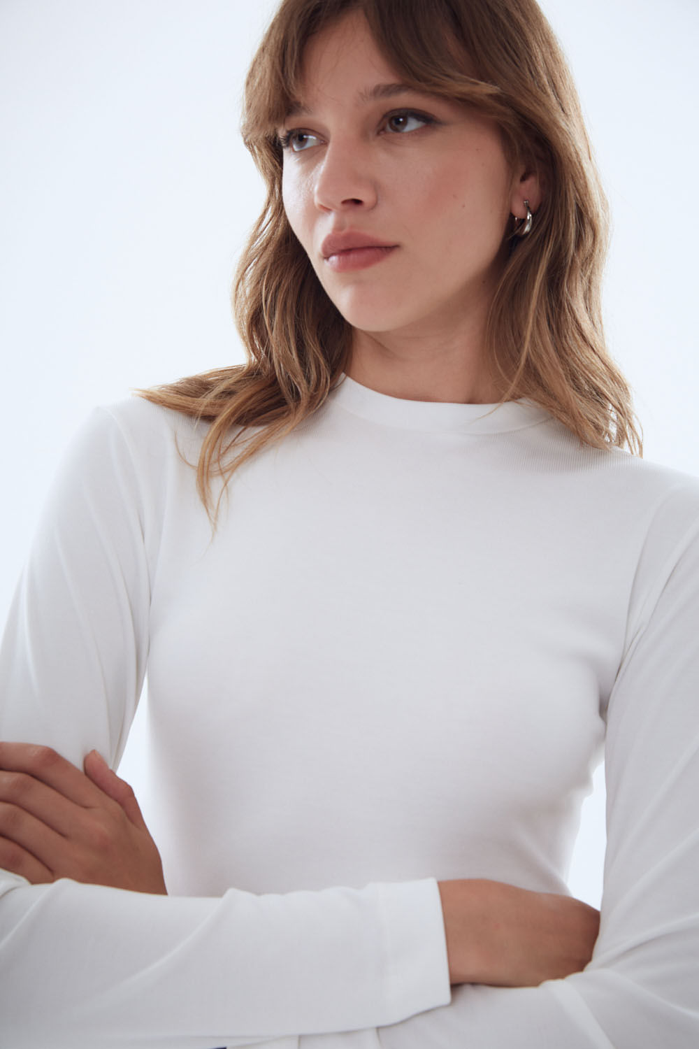 Desiderata re rib cupro kenny off-white — imagen 2