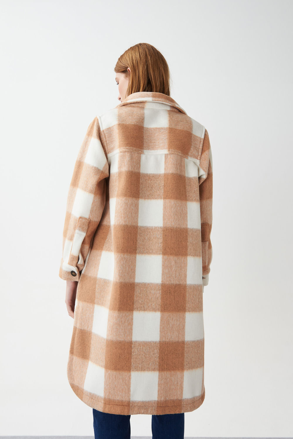 Abrigo new square overshirt Desiderata — imagen 5