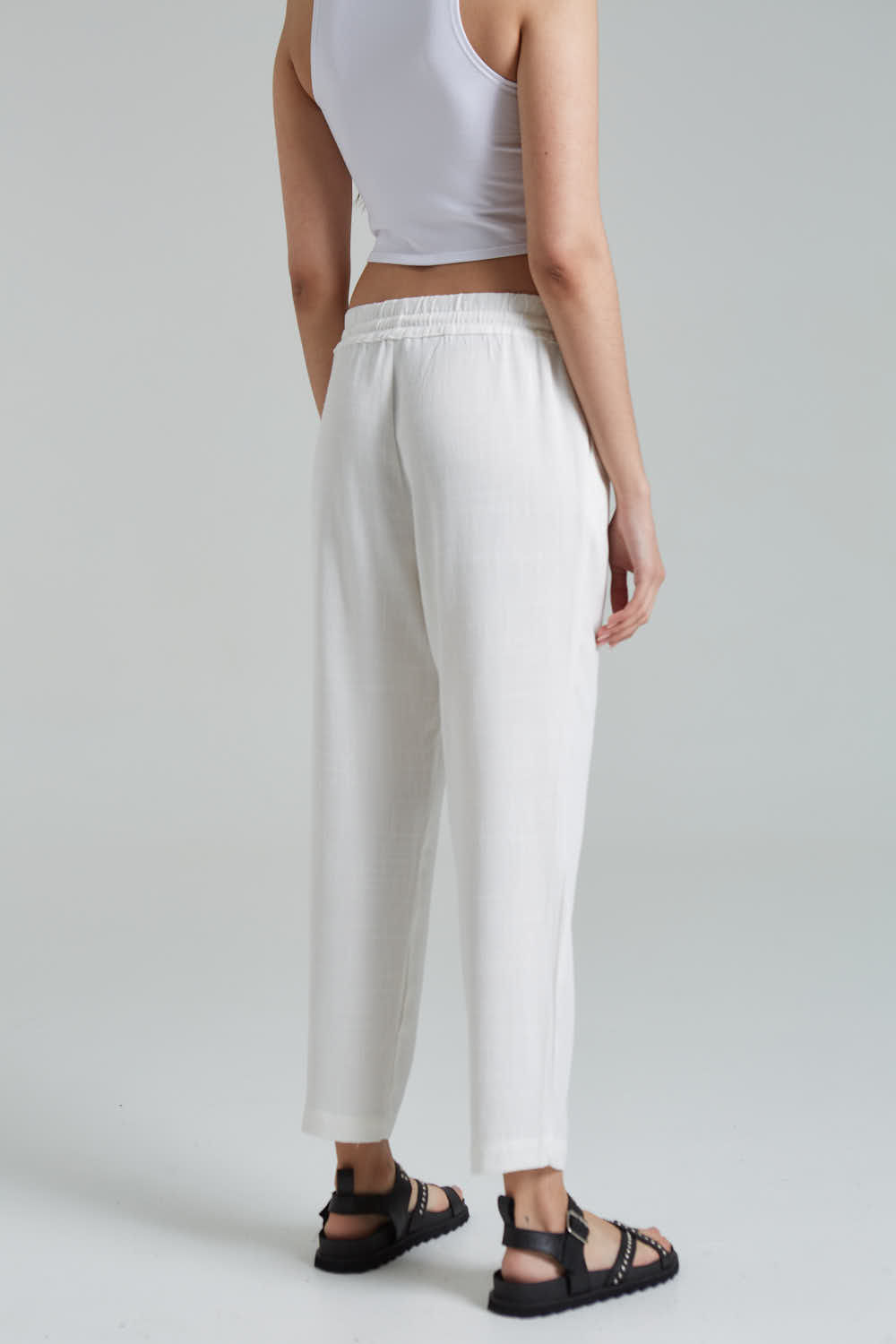 Desiderata pantalón jogger lino crepe — imagen 3
