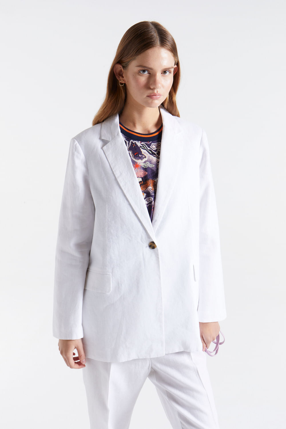 Blazer lino Moonstone