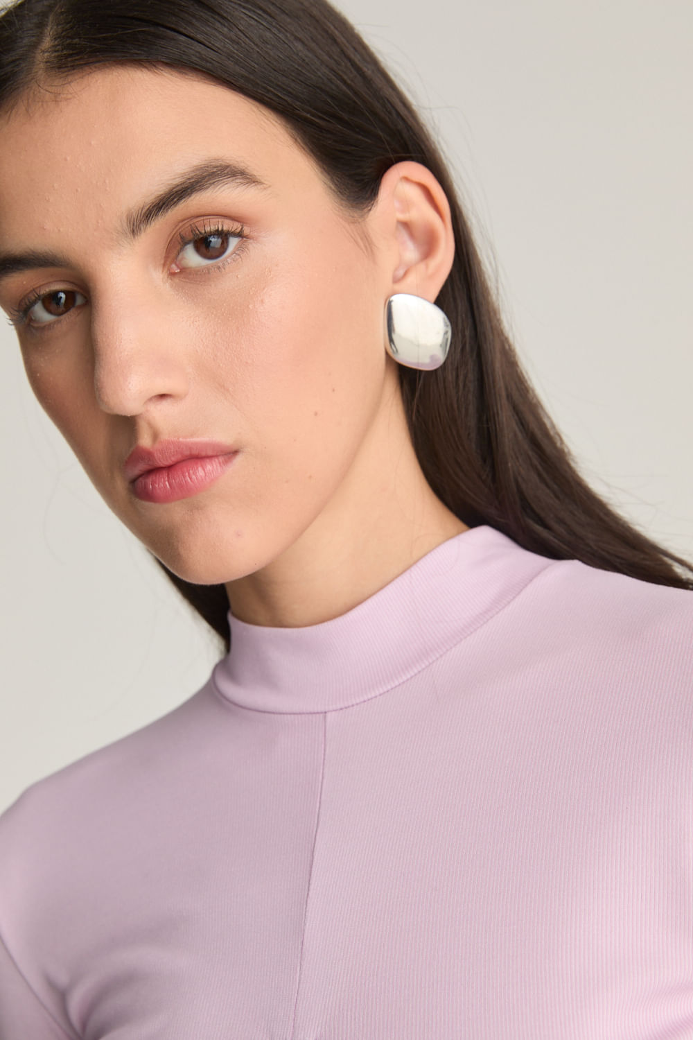 Remera ribbed gather Bella de Desiderata — imagen 2