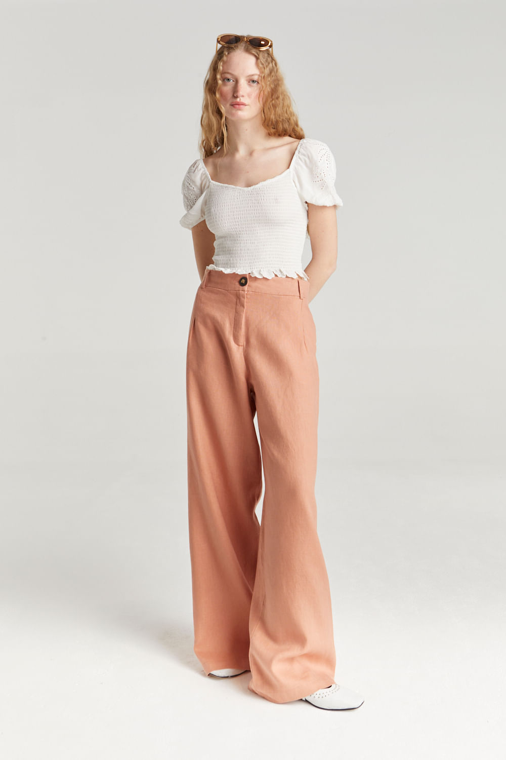 Pantalon lino premium toscana