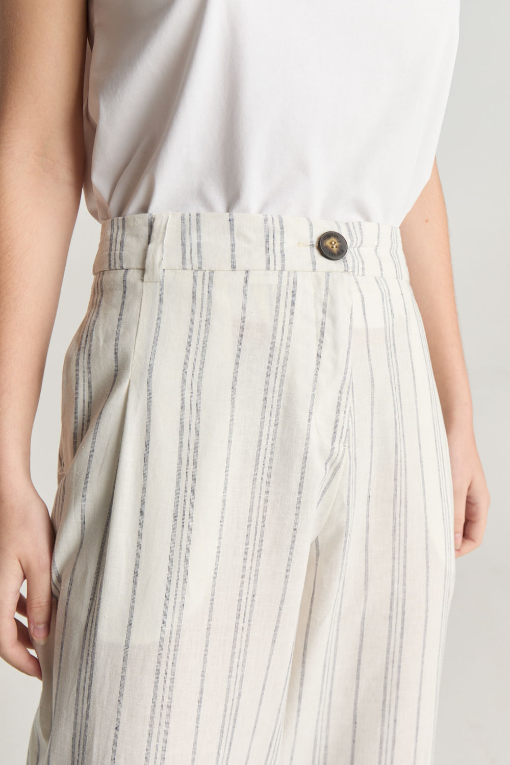 Pantalon lino stripes — imagen 2