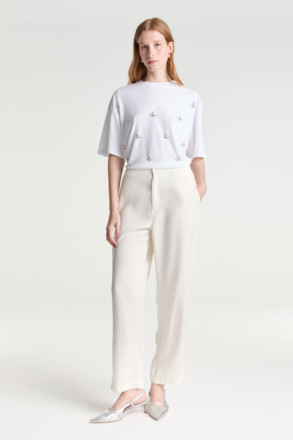 Pantalón lyocell wash new