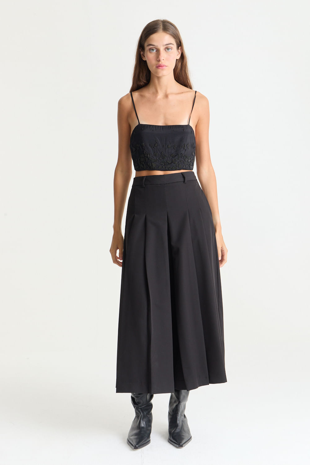 Top bra embroidery night Desiderata — imagen 2