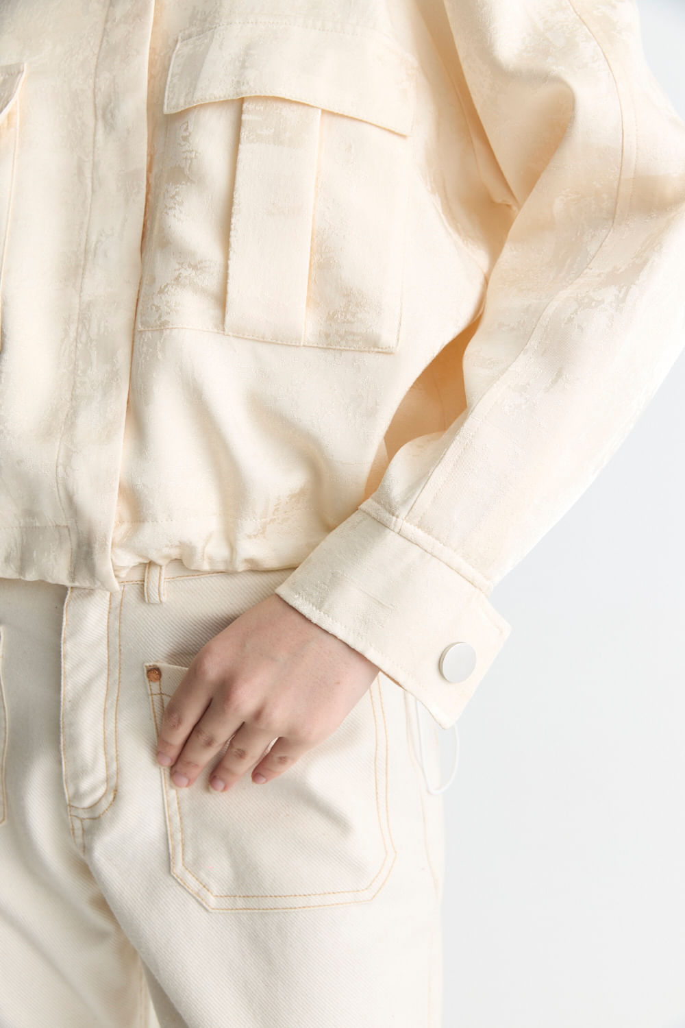 Chaqueta jacquard night de Desiderata — imagen 5