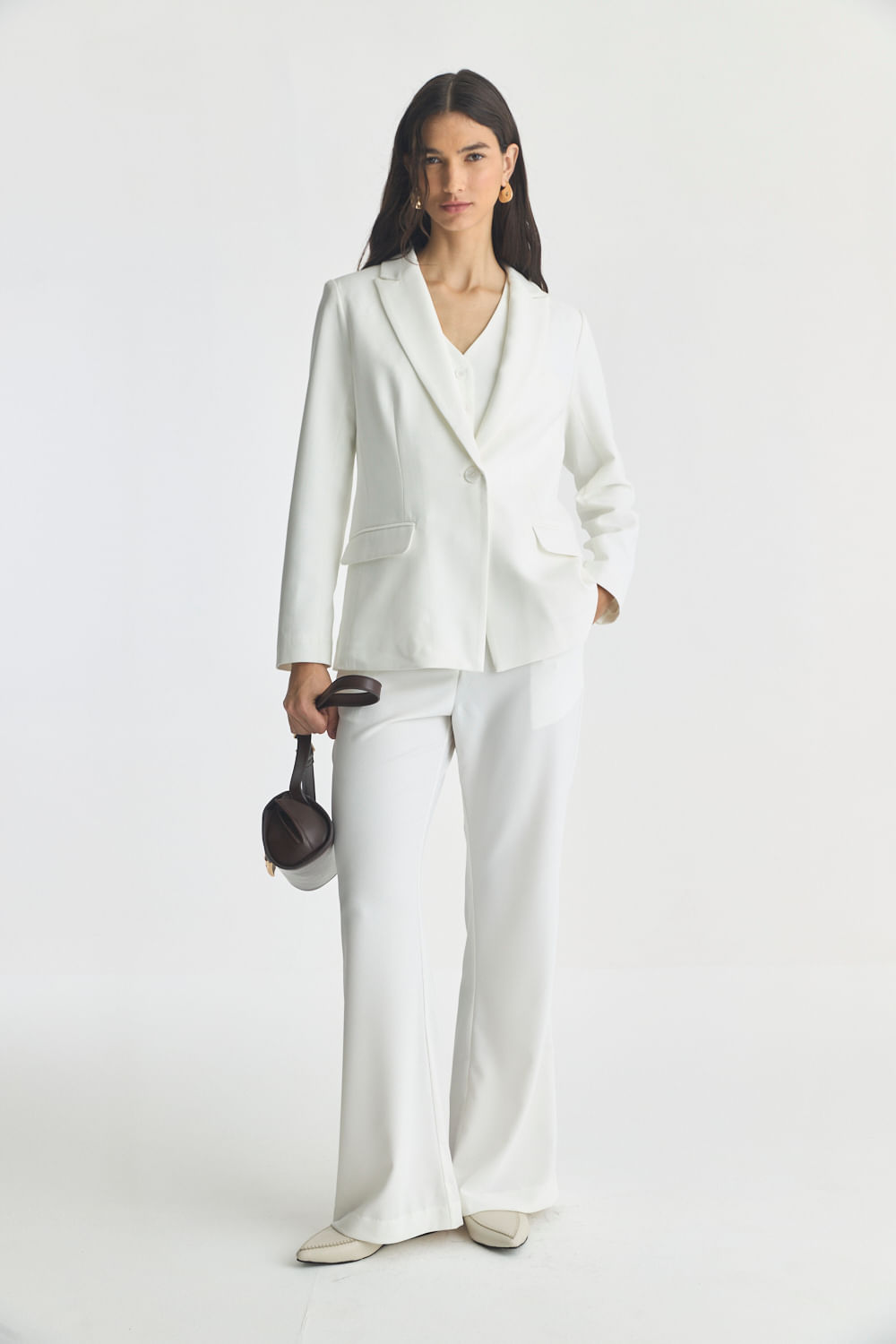 Blazer negro Aretha de Desiderata — imagen 3
