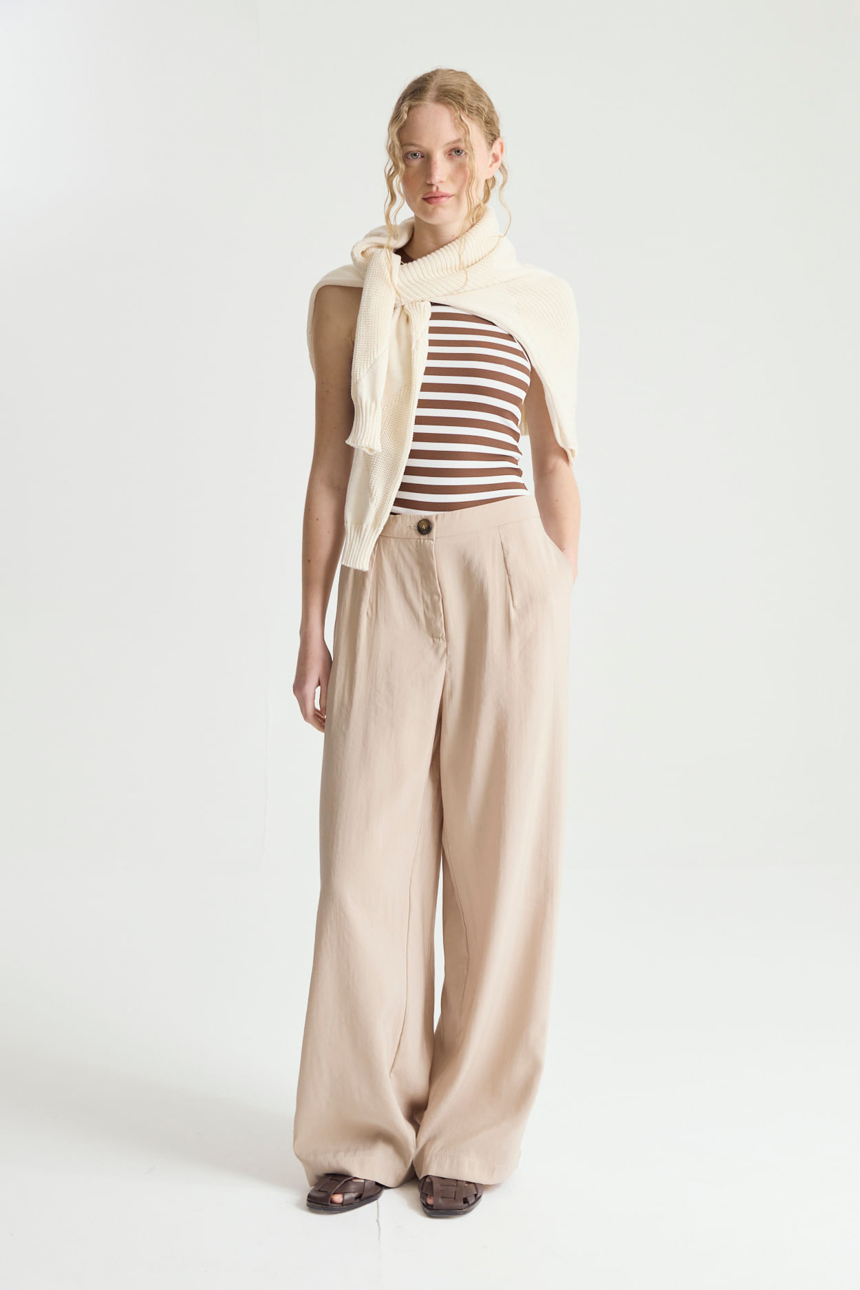 Pantalón wide jasper de Desiderata
