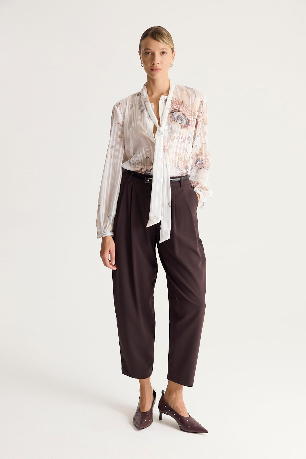 Camisa Passion Flower Print de Desiderata — imagen 3