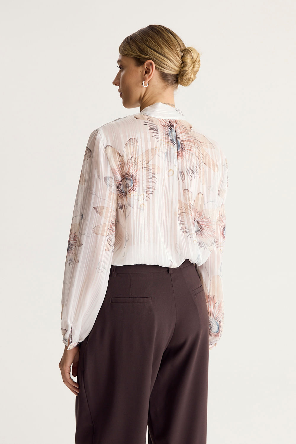 Camisa Passion Flower Print de Desiderata — imagen 4
