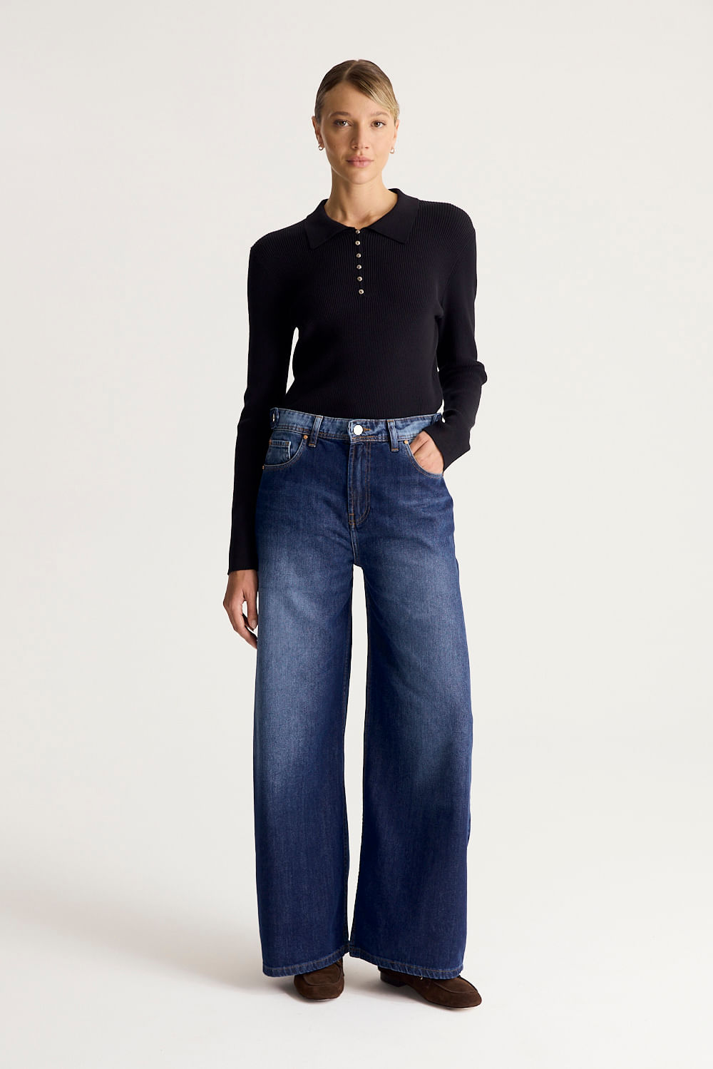 JEAN MARGOT WIDE LEG