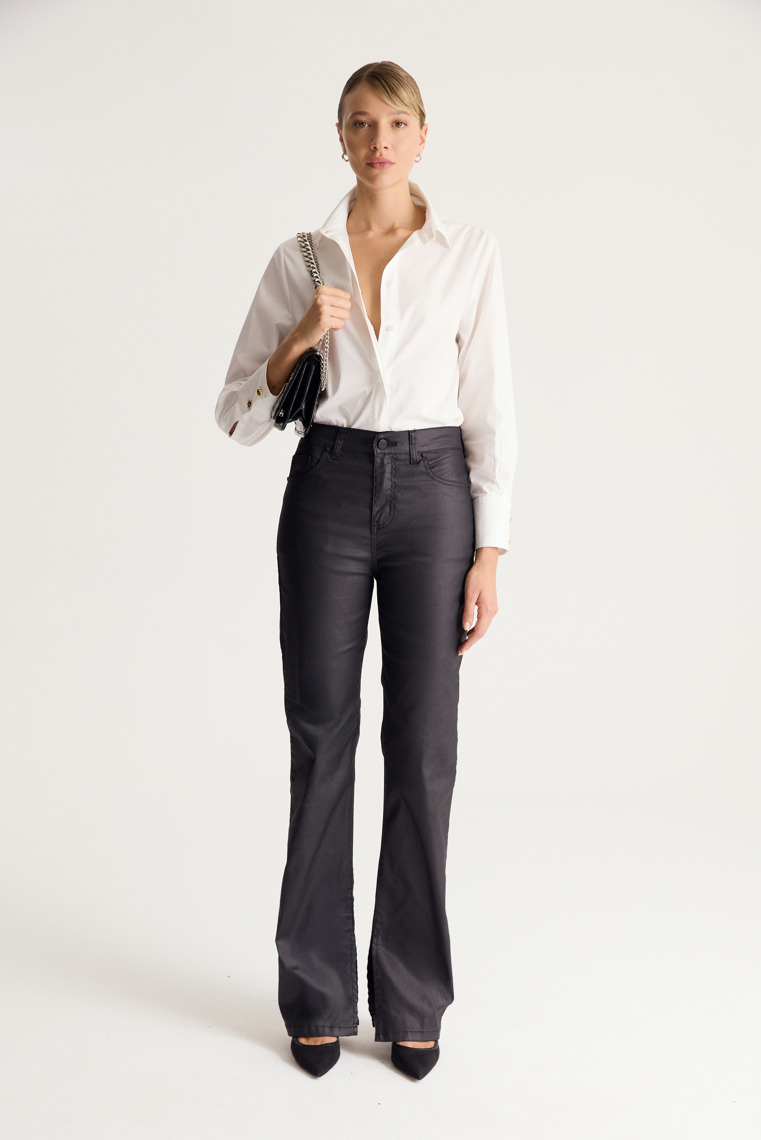JEAN ANNA SLIM COATED