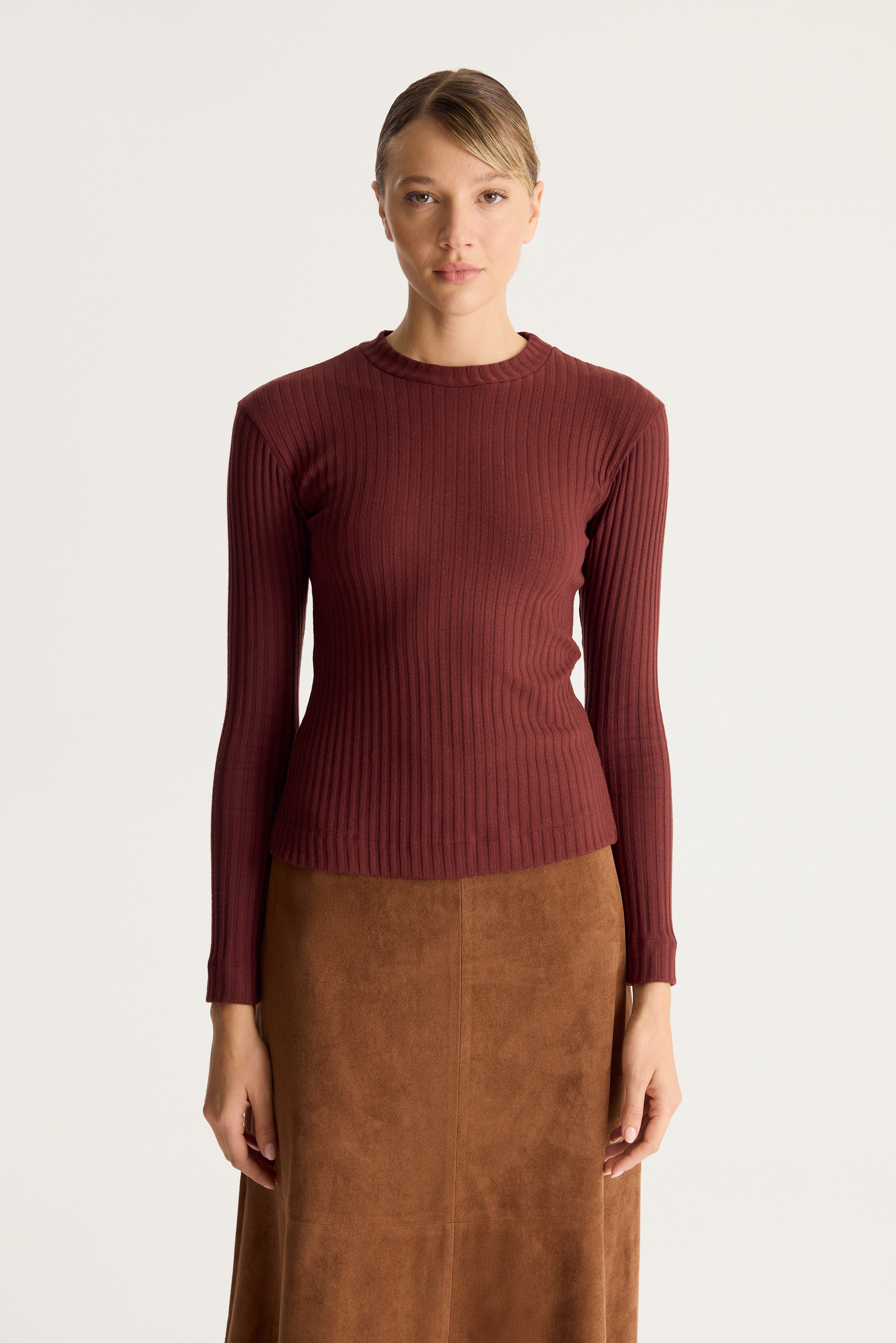 REMERA HEAVY RIBBED MEL