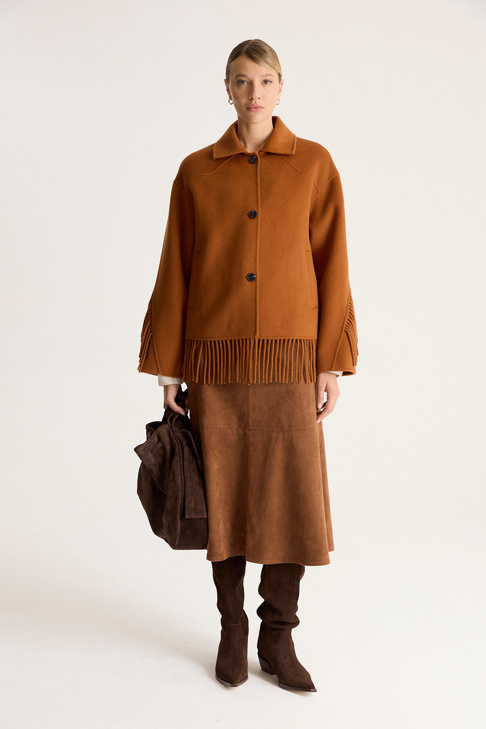Abrigo fringes Garner de Desiderata — imagen 5