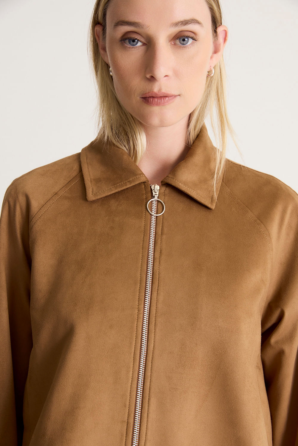 CAMPERA CP BOMBER SUEDE — imagen 2