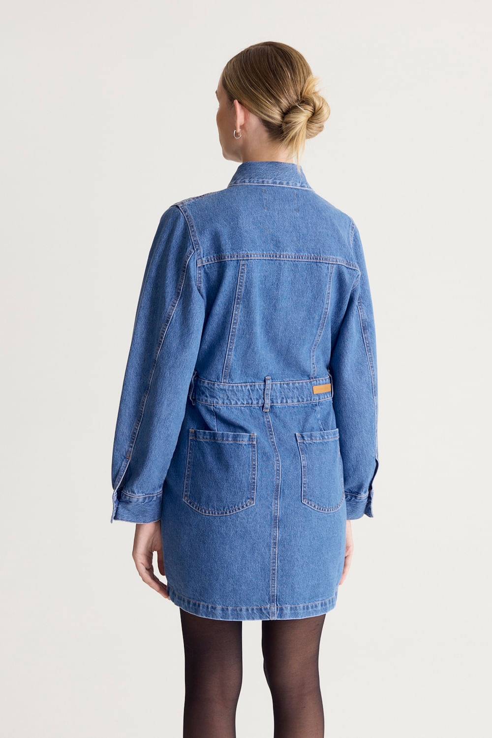 VESTIDO ML DENIM — imagen 5