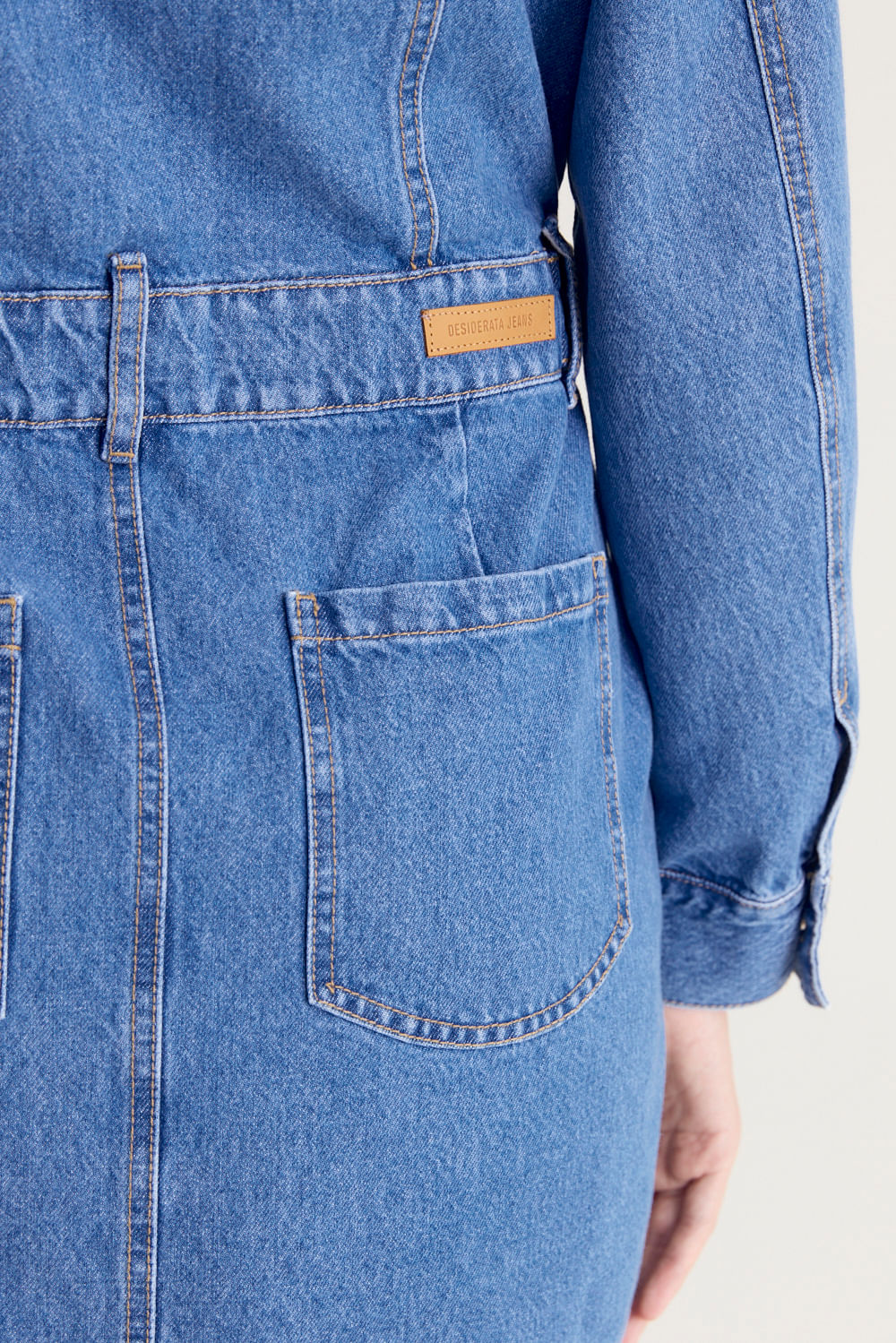 VESTIDO ML DENIM — imagen 6
