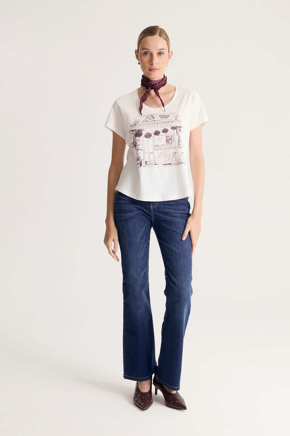 REMERA COTTON PRINT IZAKAYAS