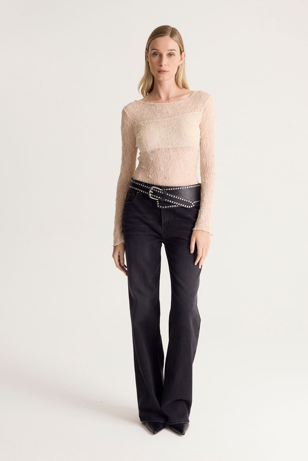 REMERA LACE MADDIE