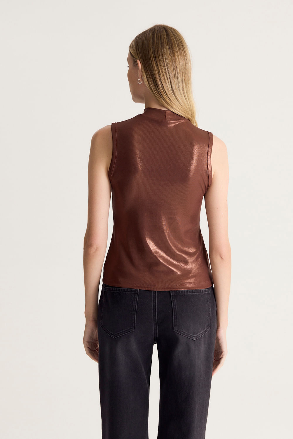 Musculosa metálica Lewis de Desiderata — imagen 4
