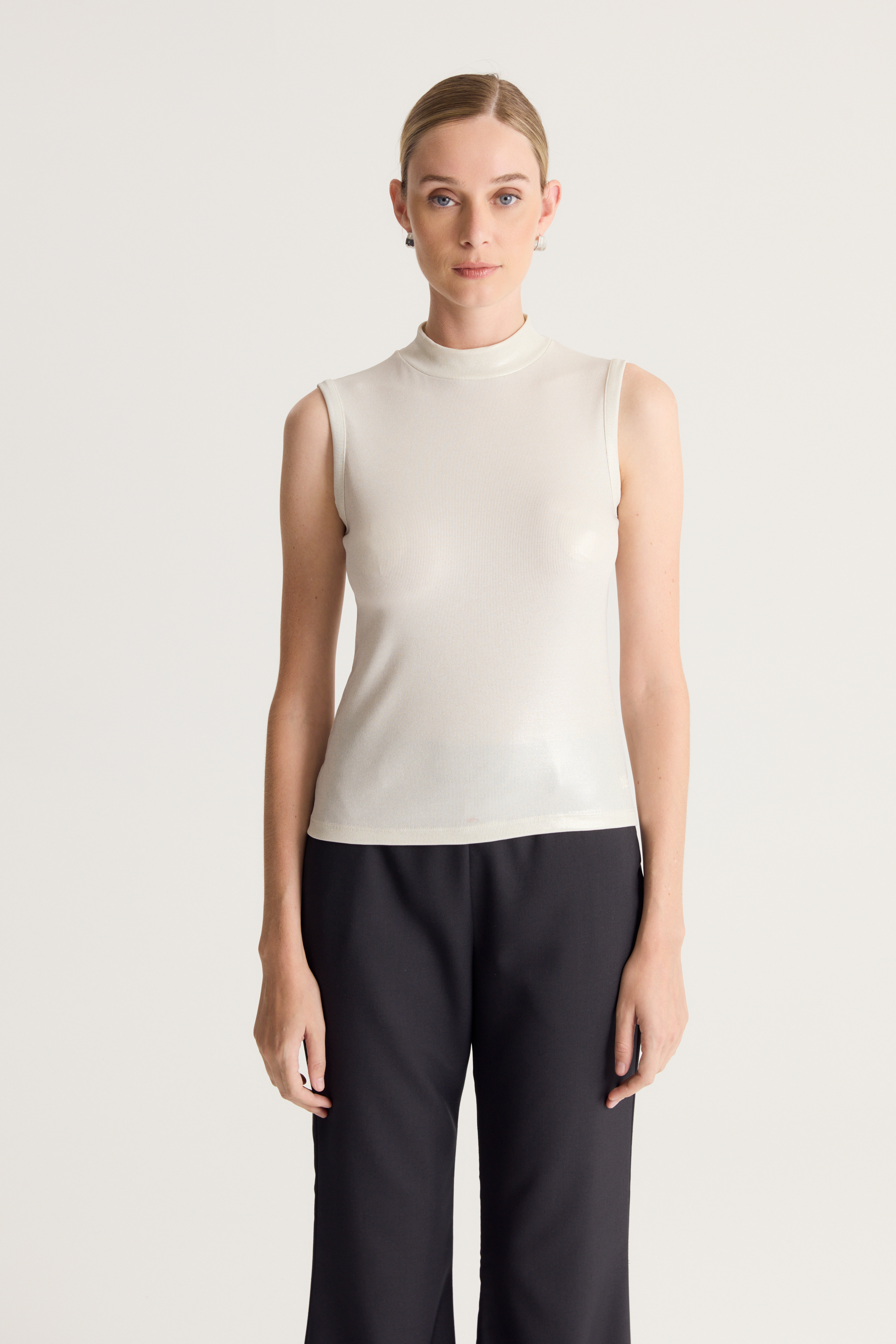 Musculosa metálica Lewis de Desiderata