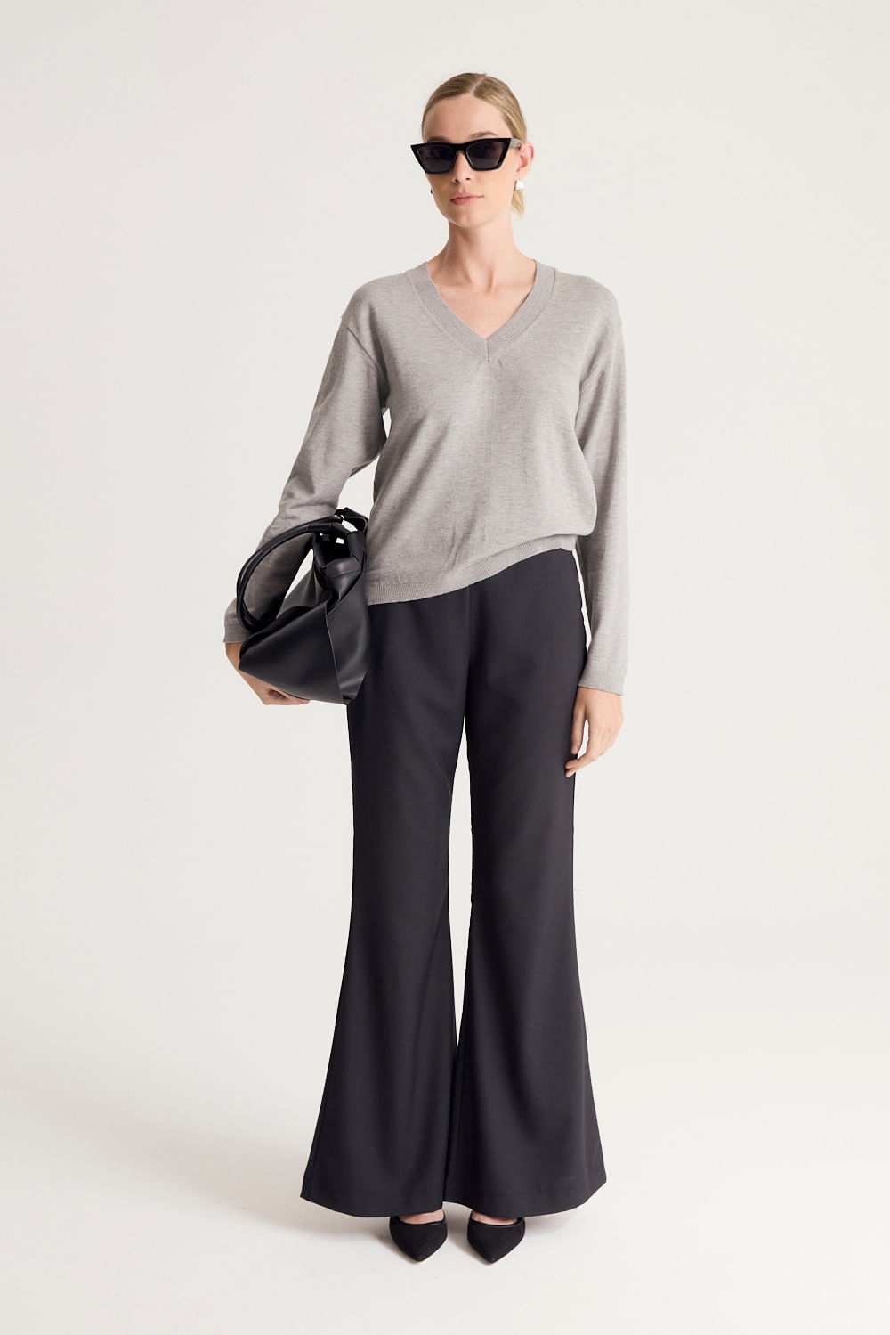 PANTALON FLARE ROW