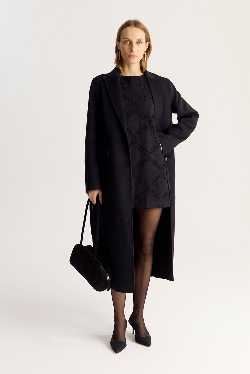 VESTIDO EMBROIDERY SUEDE