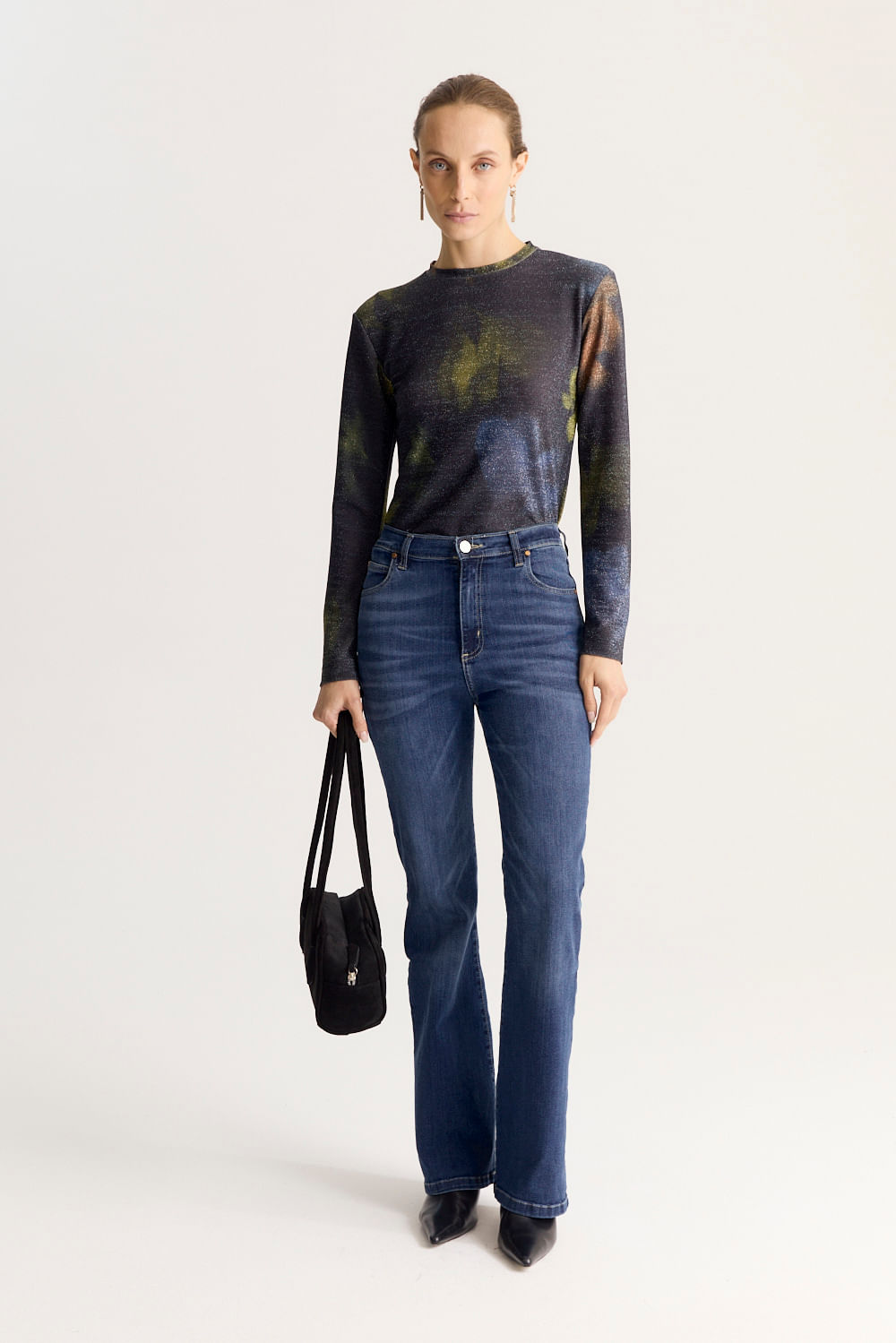 REMERA PRINT LUREX SHADOW