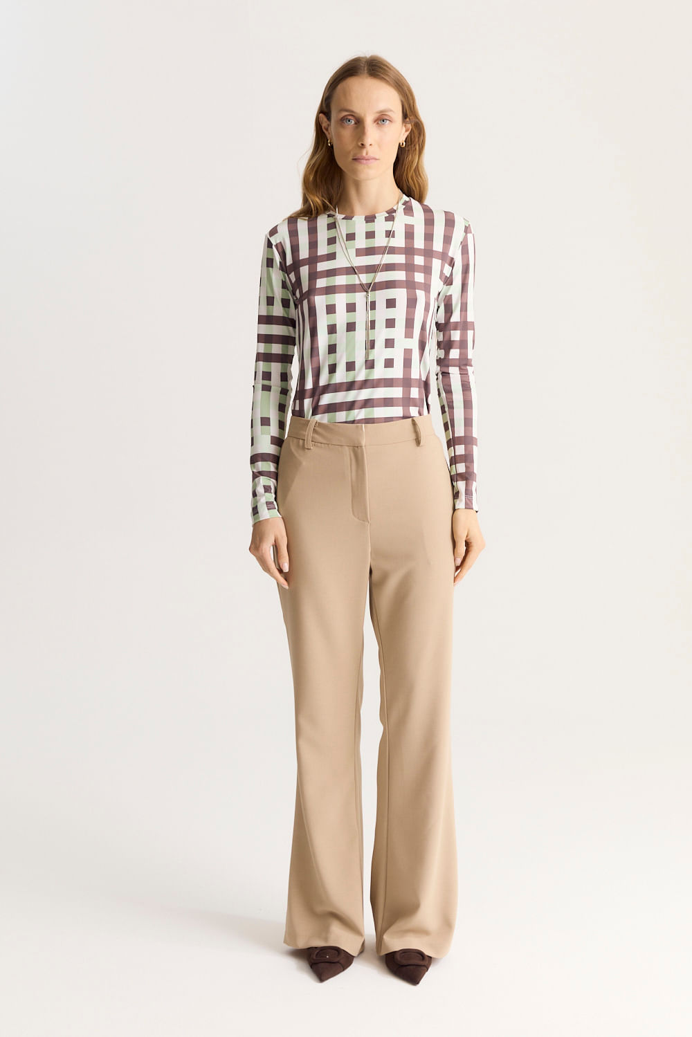 REMERA PRINT TARTAN