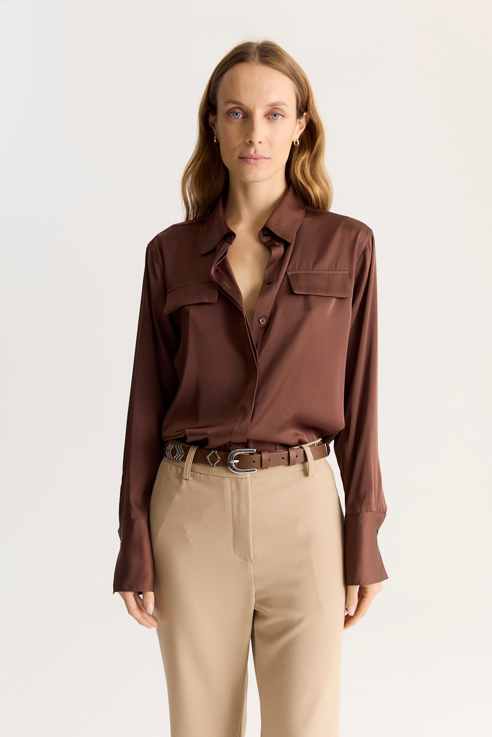 CAMISA SATEN