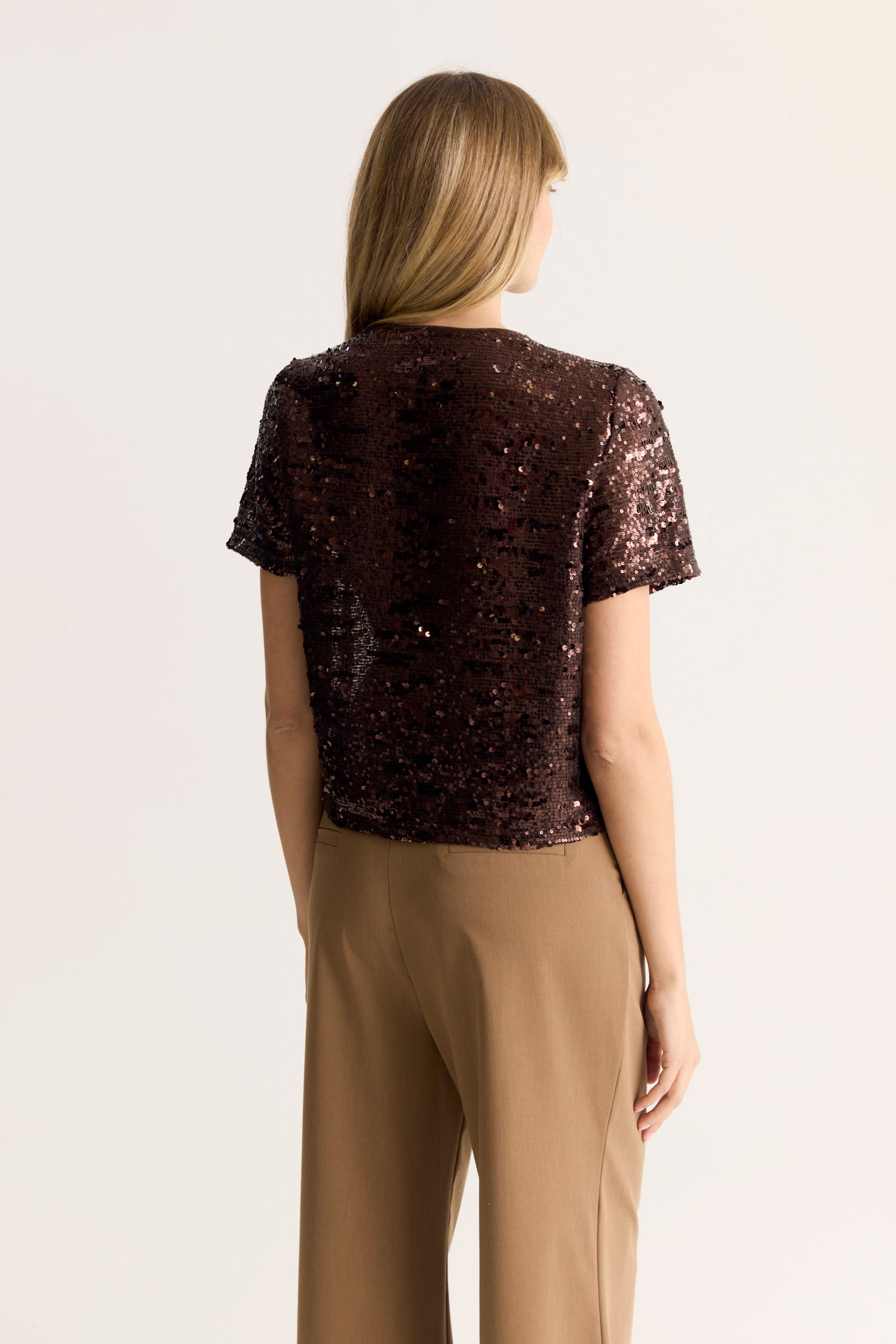 TOP SEQUINS LIZ — imagen 5