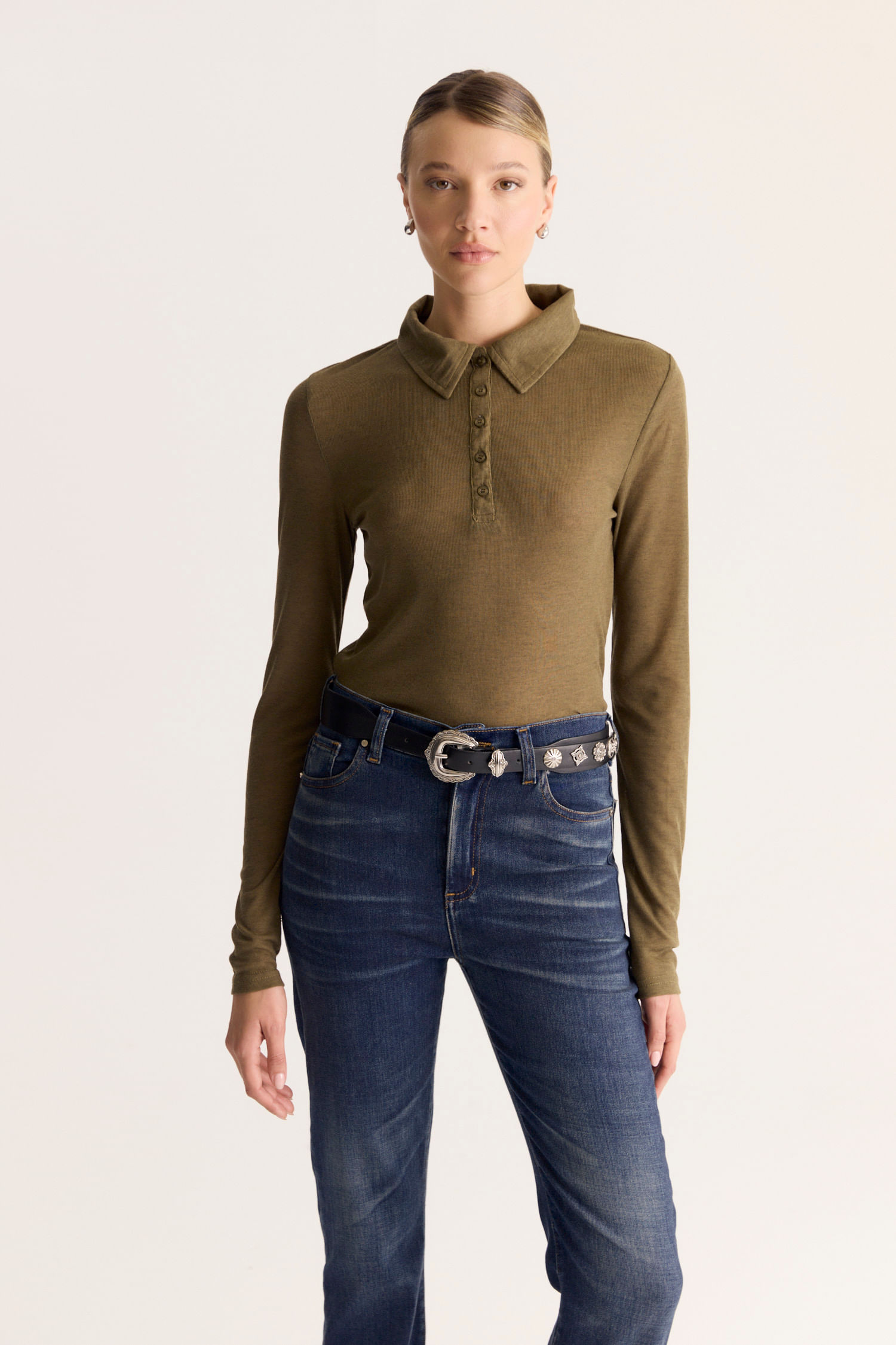 REMERA POLO LONG MERYL