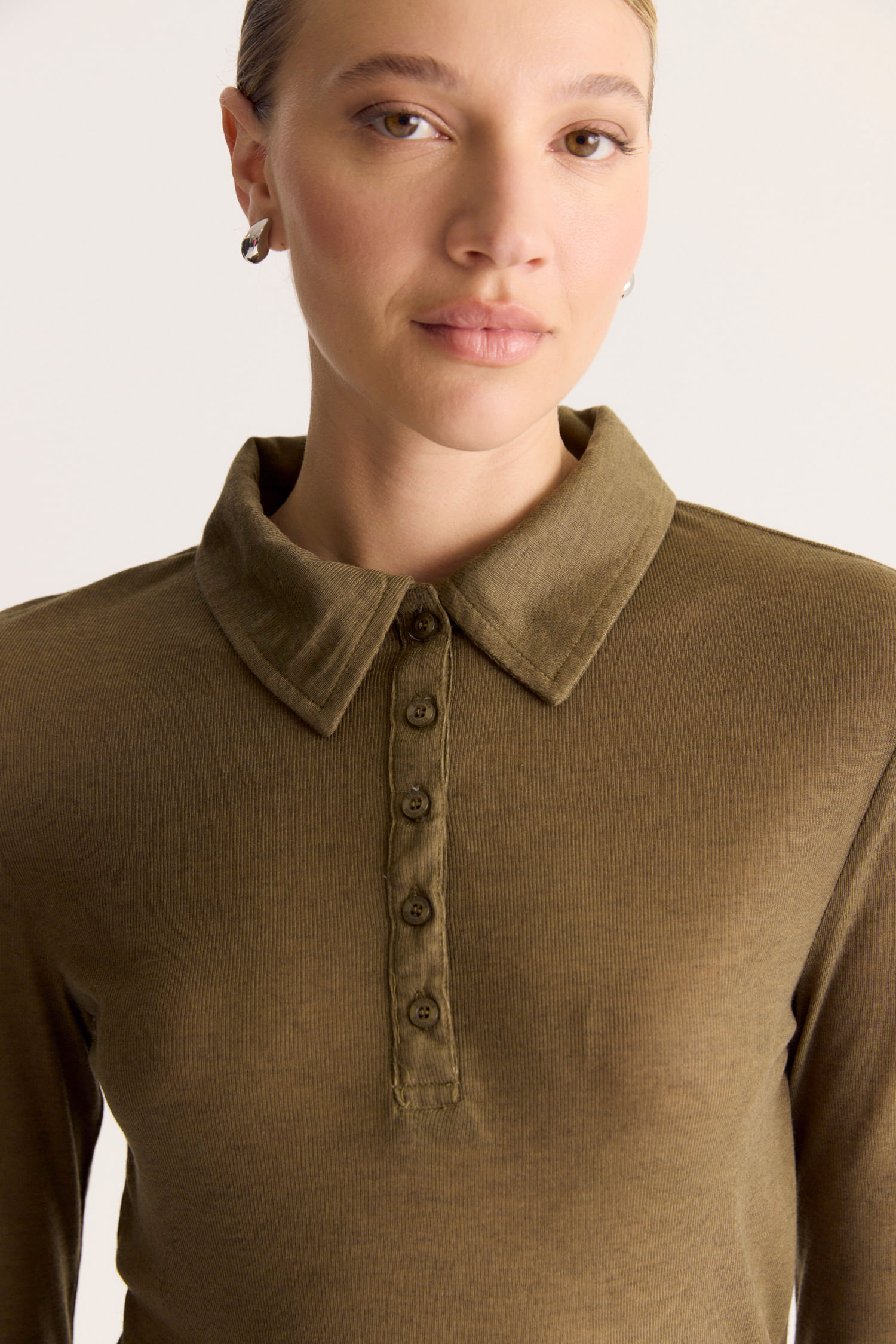 REMERA POLO LONG MERYL — imagen 2