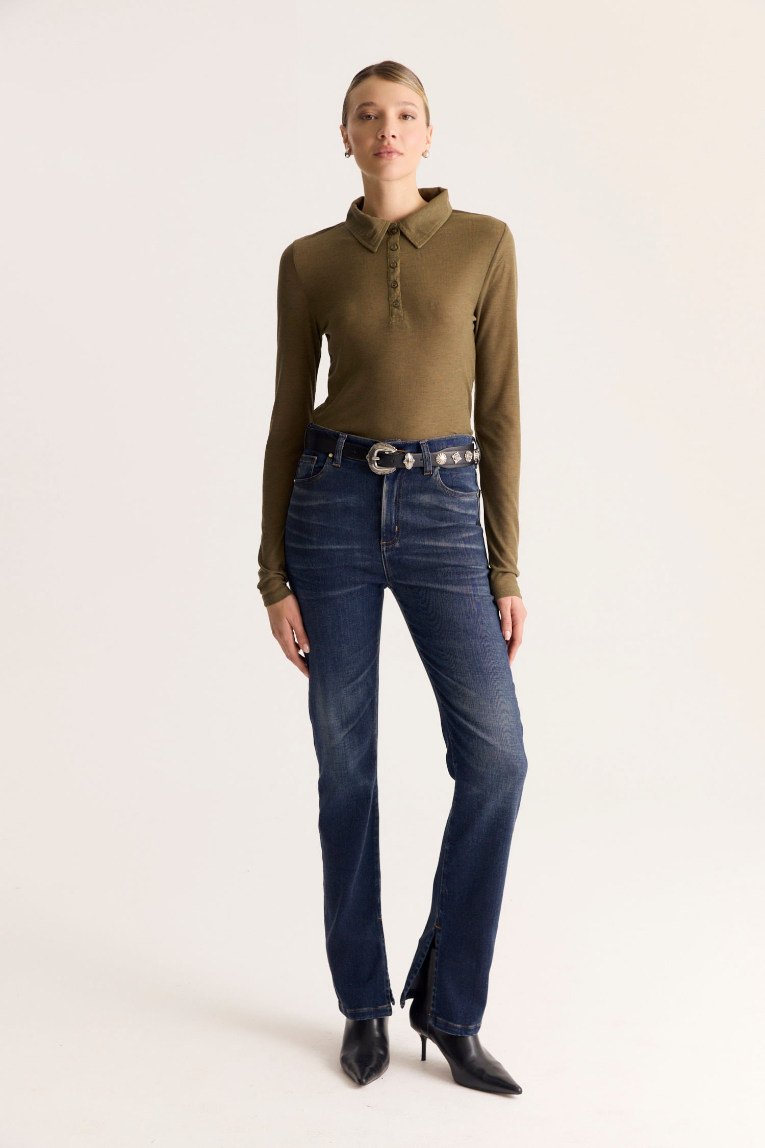 REMERA POLO LONG MERYL — imagen 3