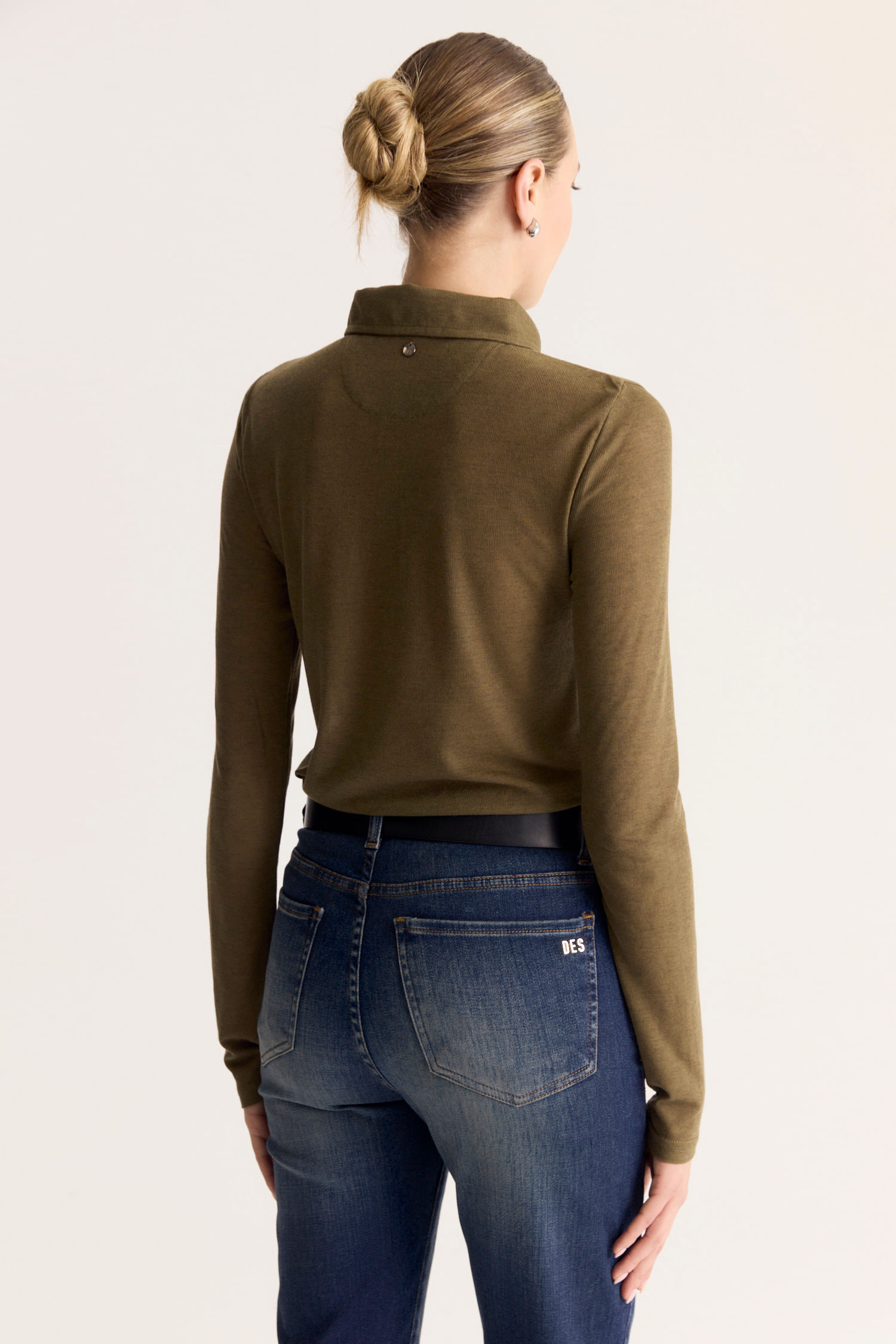 REMERA POLO LONG MERYL — imagen 4