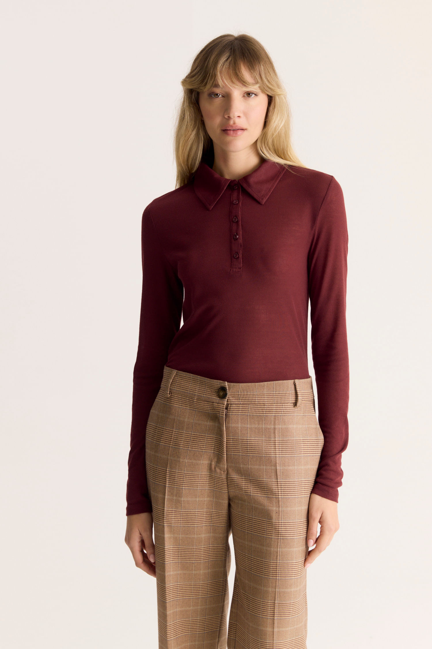 REMERA POLO LONG MERYL — imagen 2