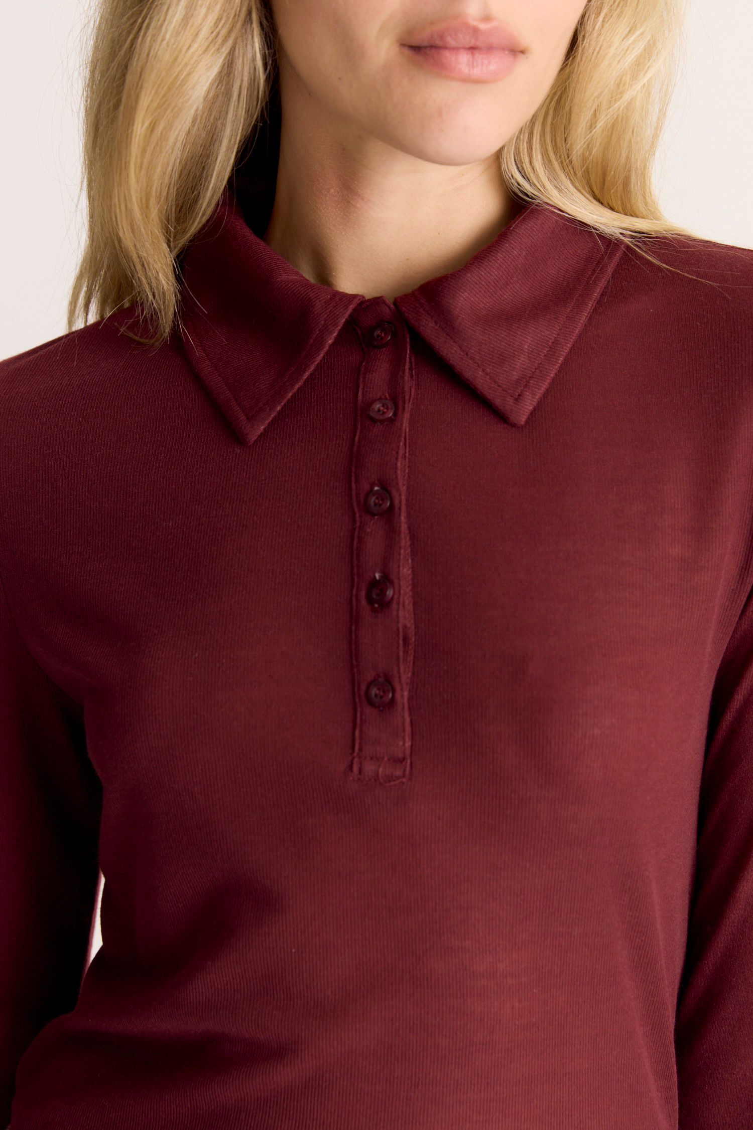 REMERA POLO LONG MERYL — imagen 3