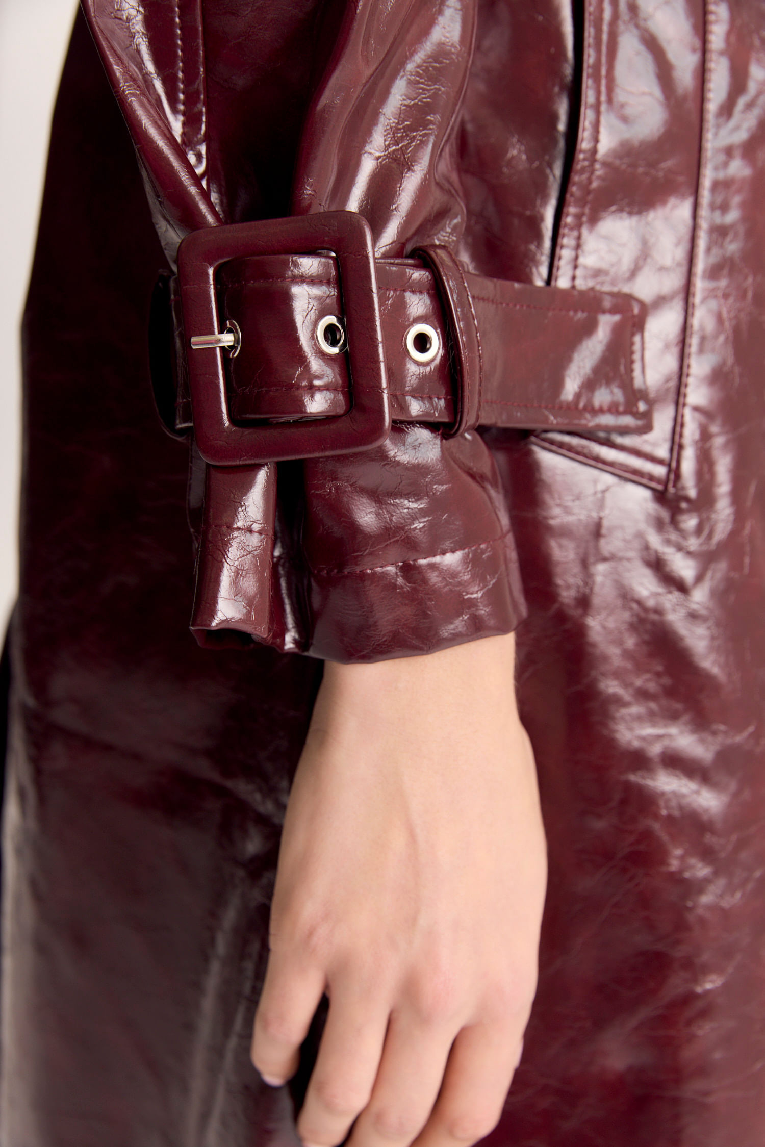 TRENCH CHAROL LONG — imagen 7