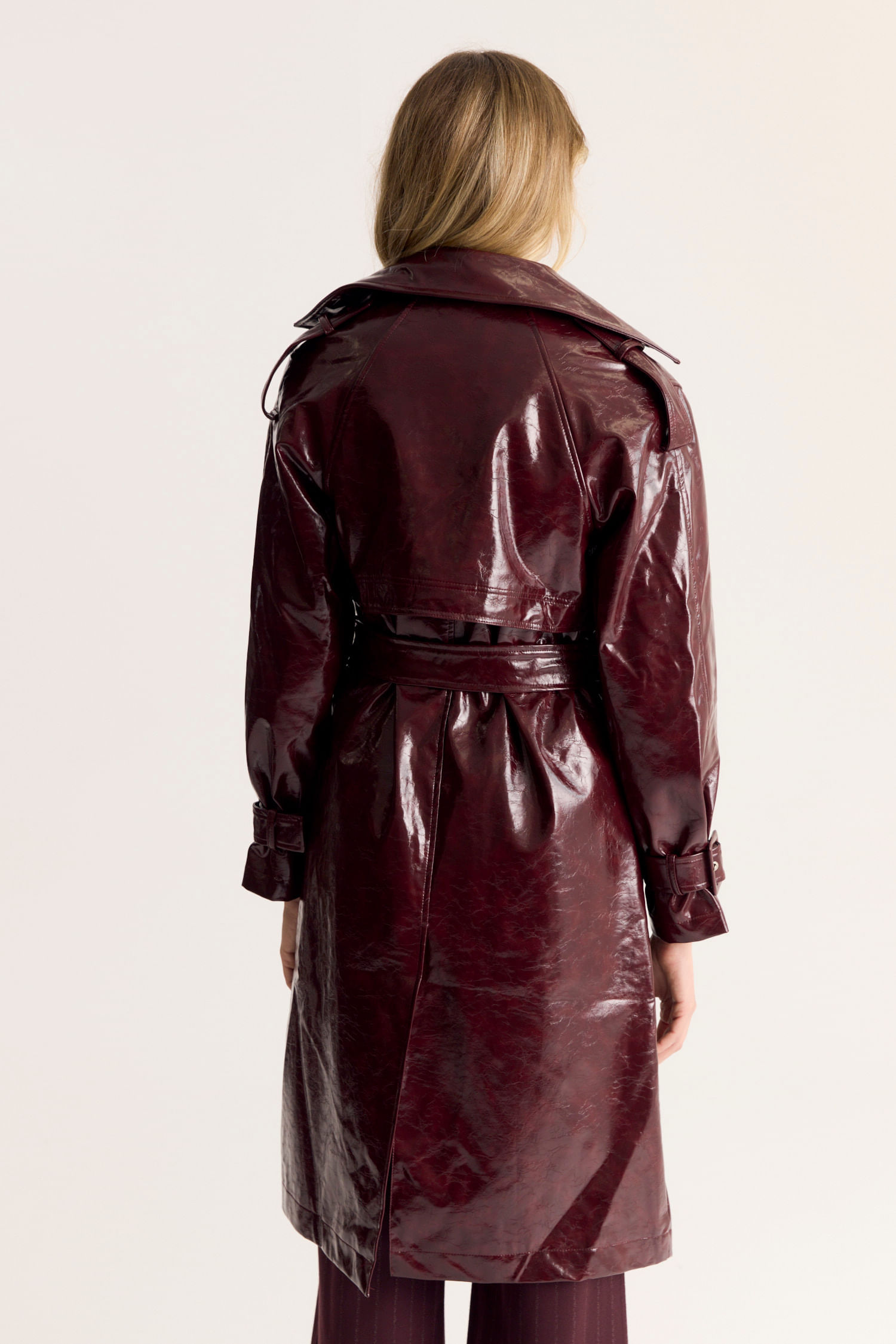 TRENCH CHAROL LONG — imagen 8