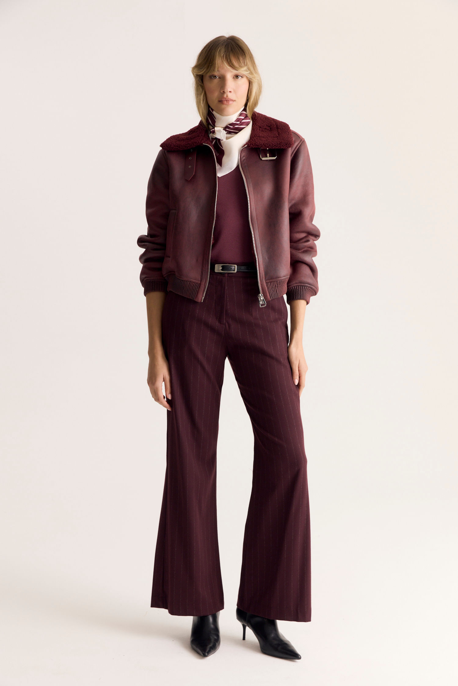 CAMPERA AVIADOR NOBUCK