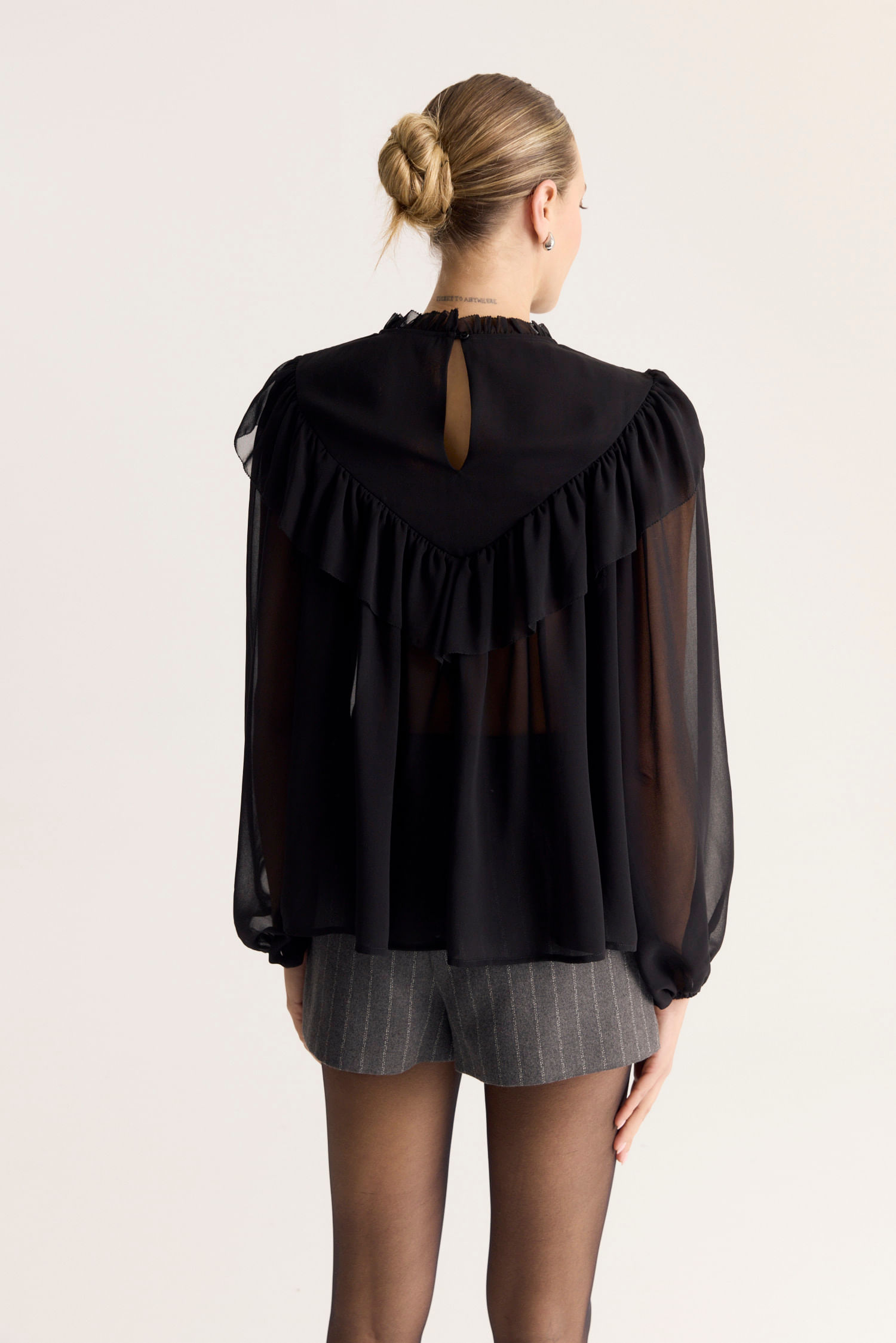 CAMISA RUFFLES AMELIE — imagen 6