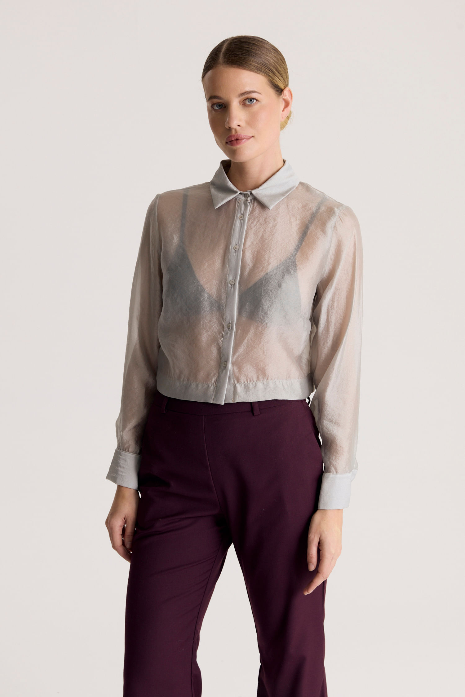 Camisa sheer Lennox Desiderata — imagen 2