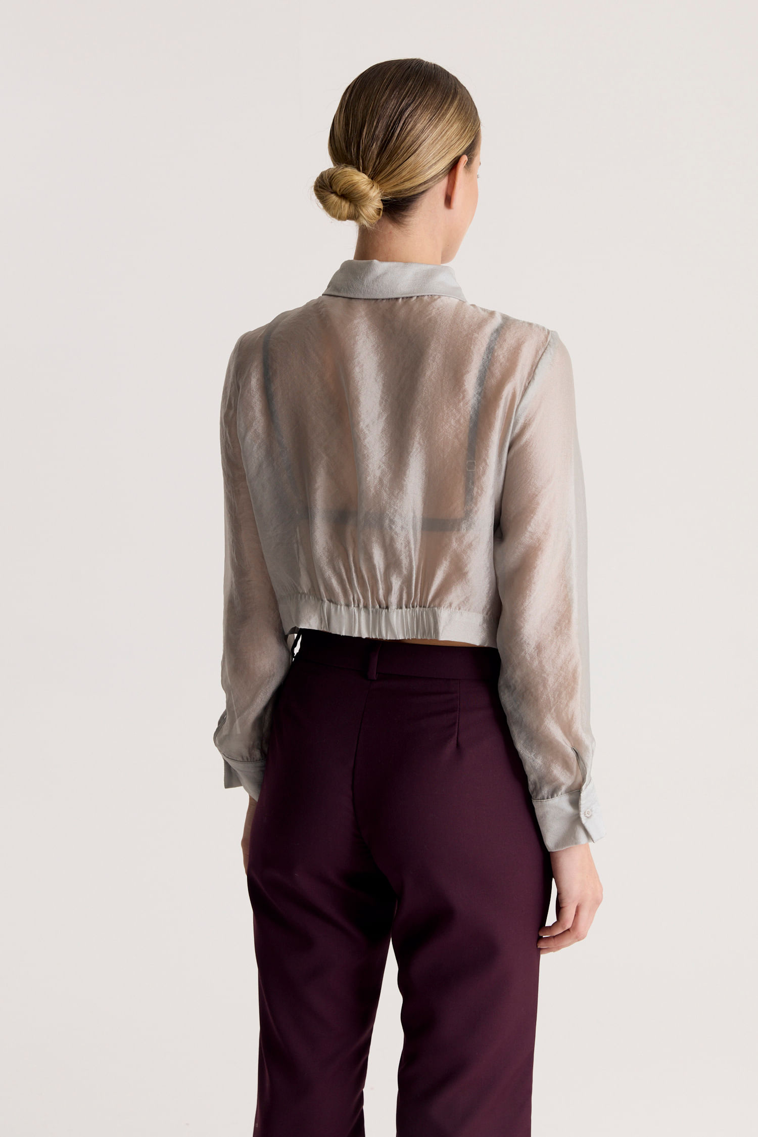 Camisa sheer Lennox Desiderata — imagen 4