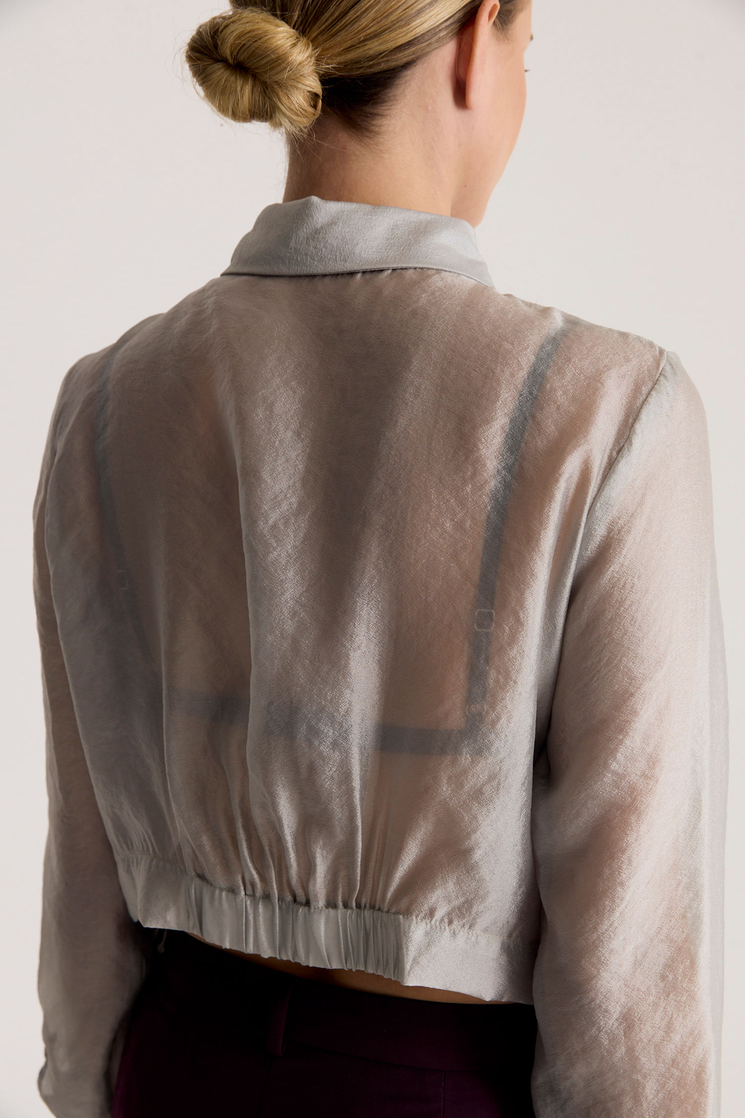 Camisa sheer Lennox Desiderata — imagen 5
