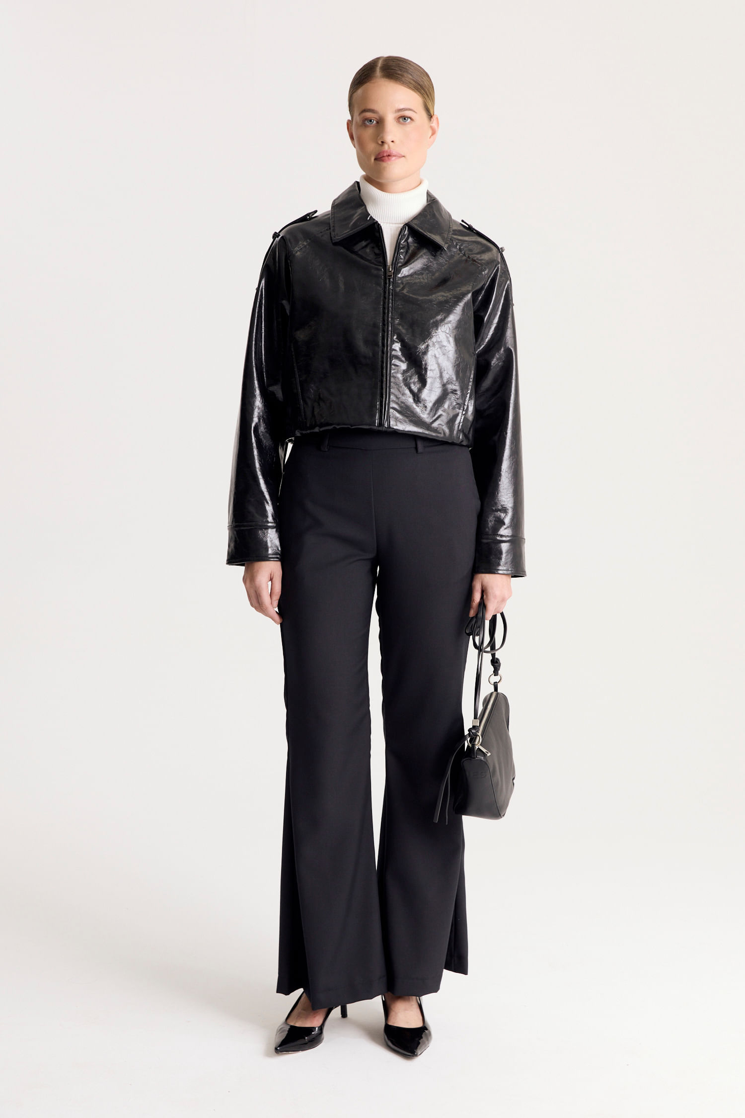 Bomber vegan leather Desiderata — imagen 4