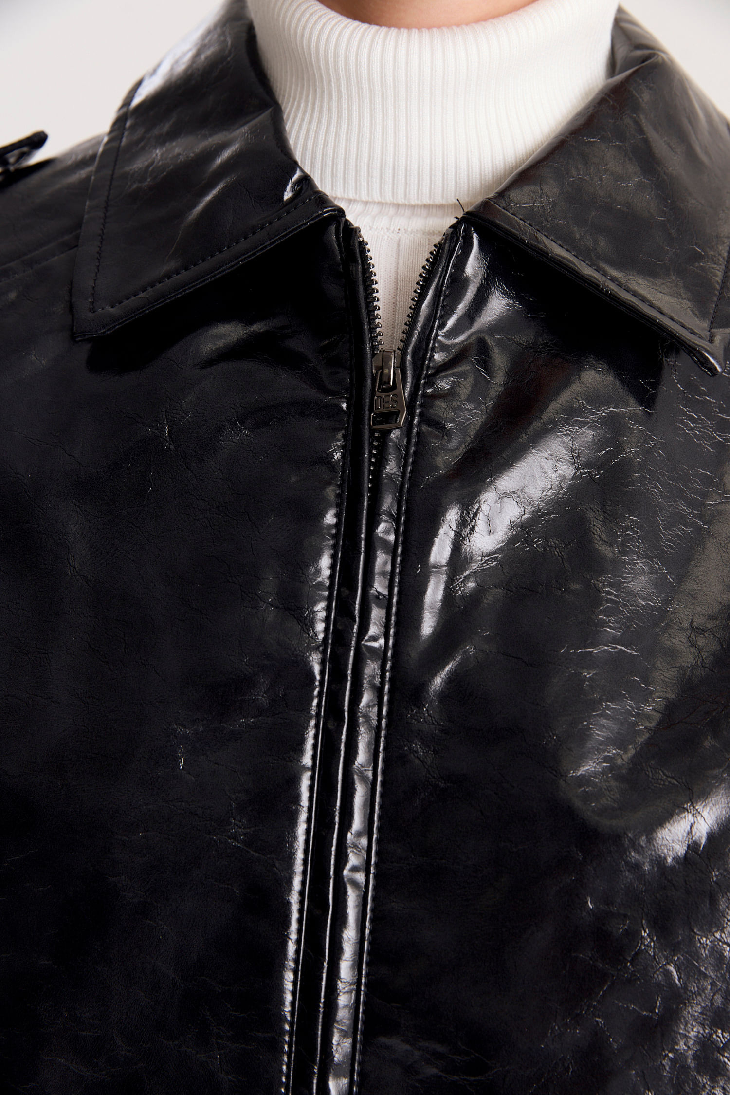 Bomber vegan leather Desiderata — imagen 5