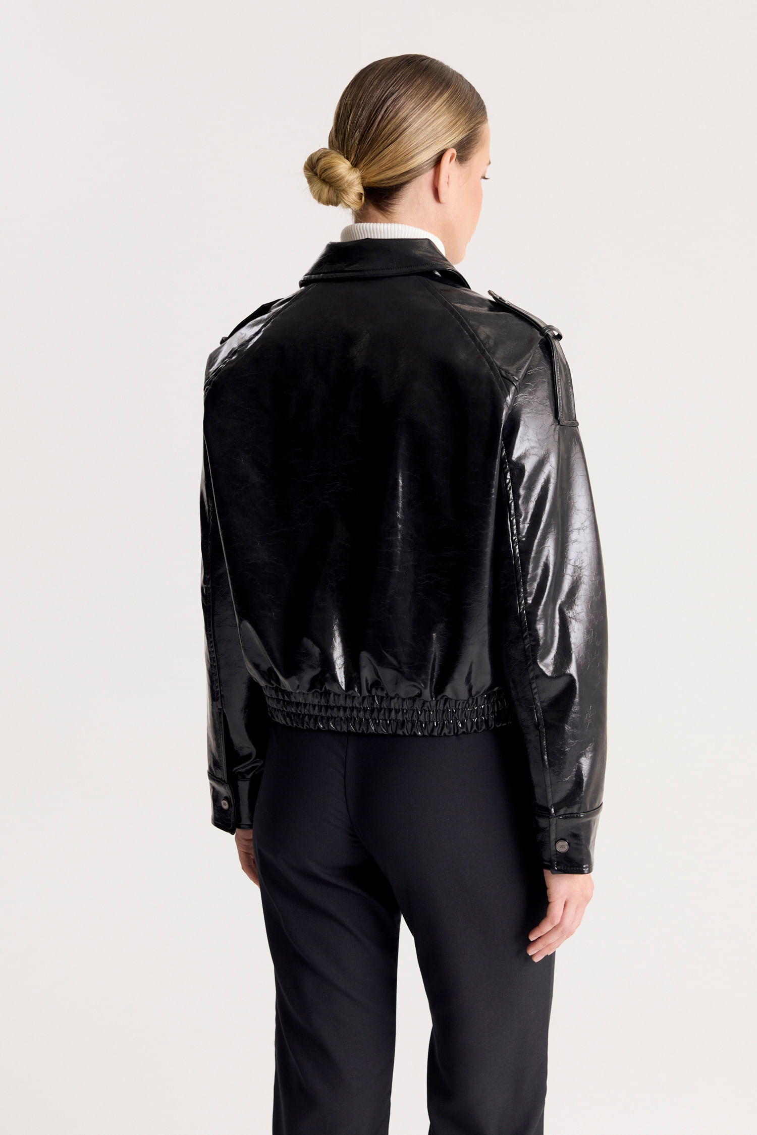 Bomber vegan leather Desiderata — imagen 7