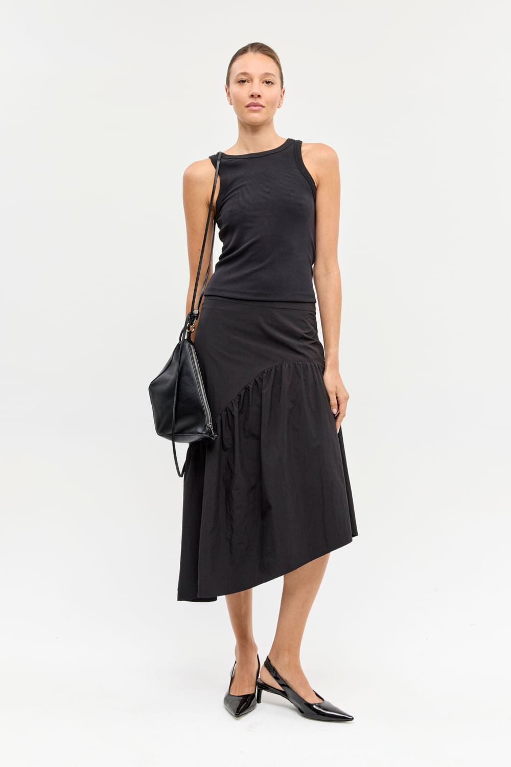 POLLERA PAPER RUFFLES — imagen 2