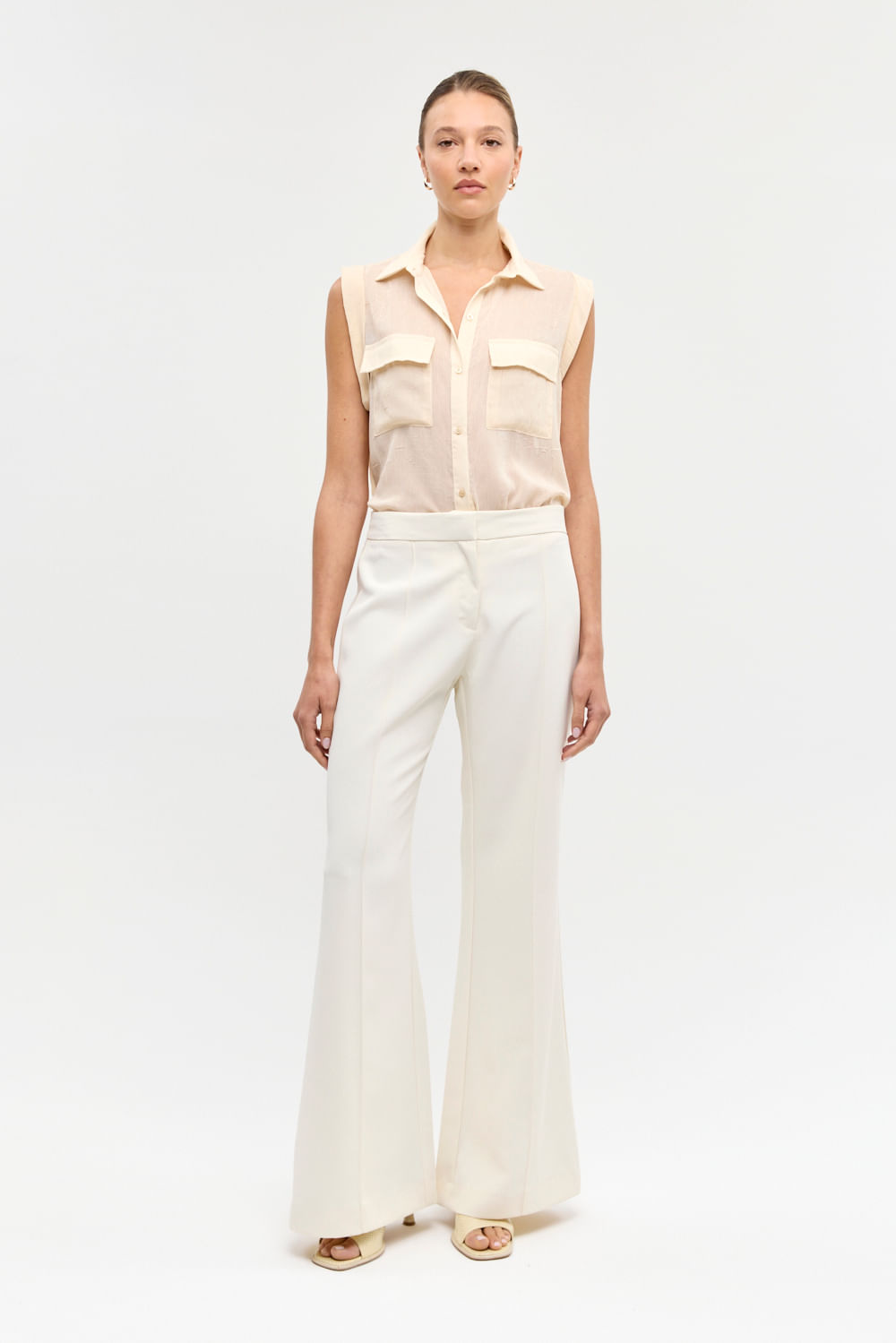CAMISA CRINKLE SHEER LARA